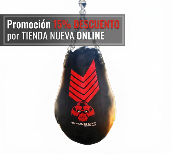 SACO DE BOXEO TIPO PERA O GOTA / ORANGU SPORT