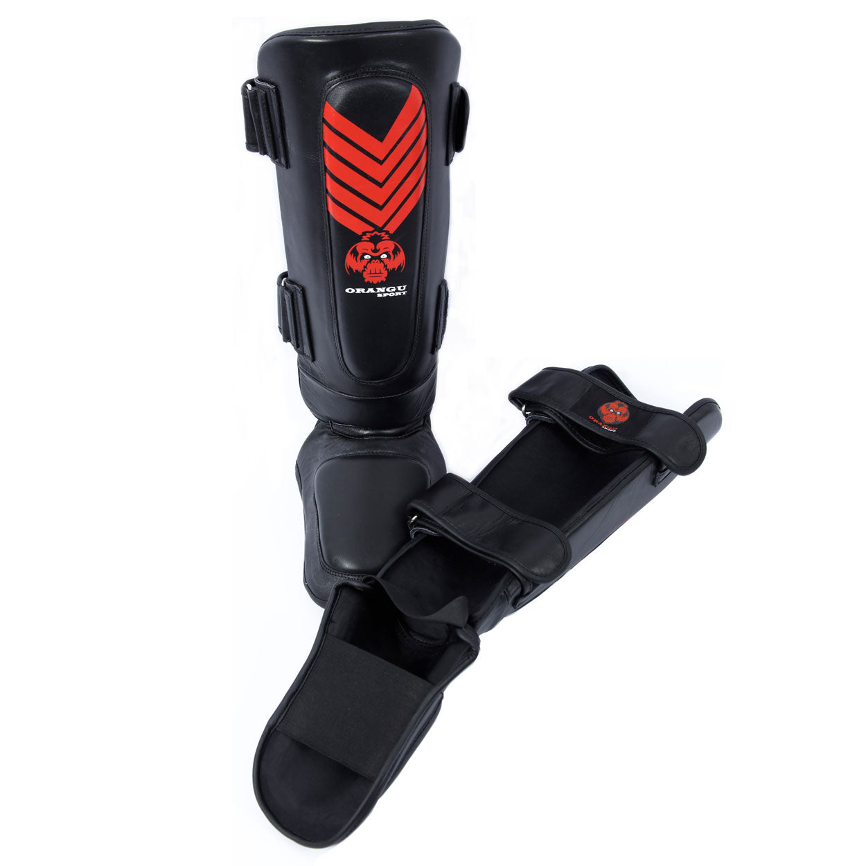 ESPINILLERAS CON EMPEINE ORANGU SPORT