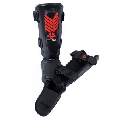 ESPINILLERAS CON EMPEINE ORANGU SPORT