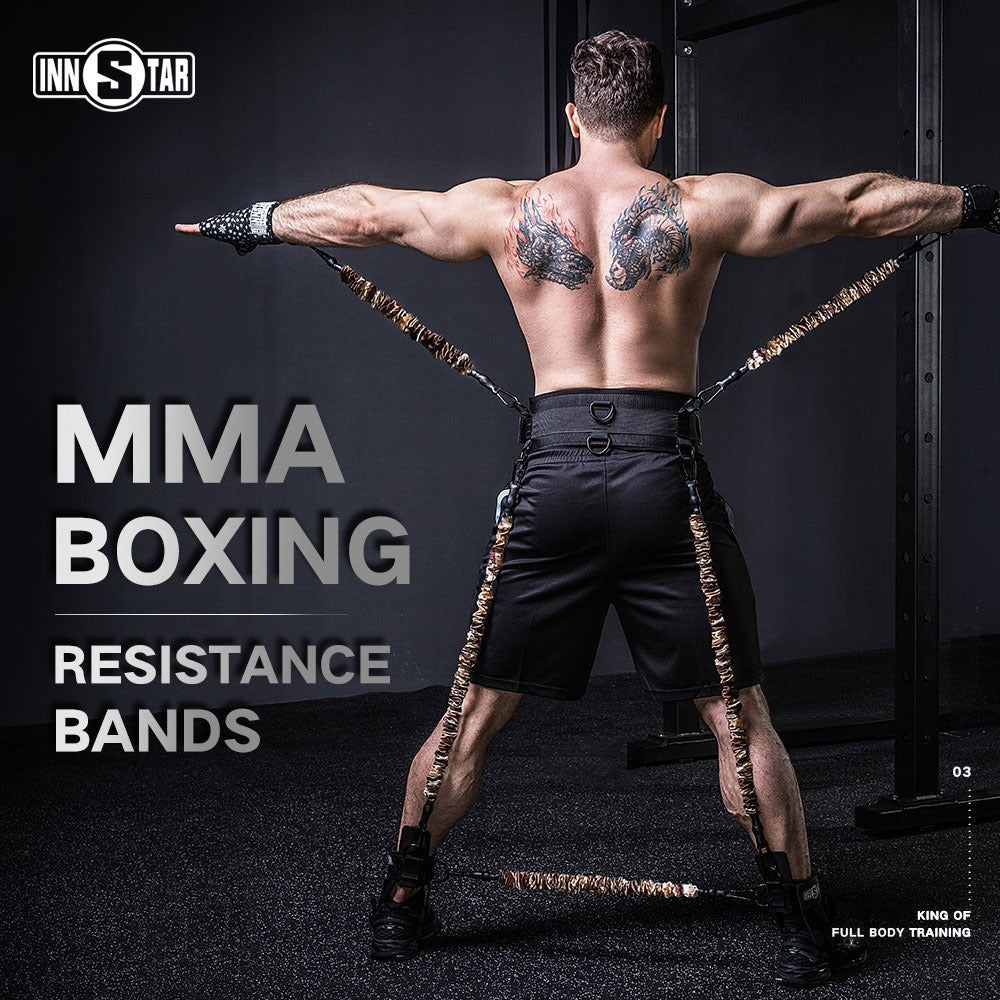 Bandas De Resistencia Para Entrenamiento De Boxeo – Para Agilidad Y Fuerza – 5 Niveles De Resistencia – Fancyes